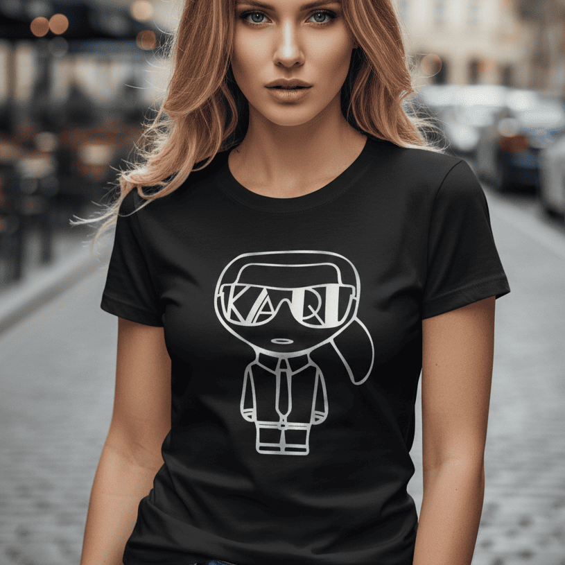 Тениска с принт - KL60