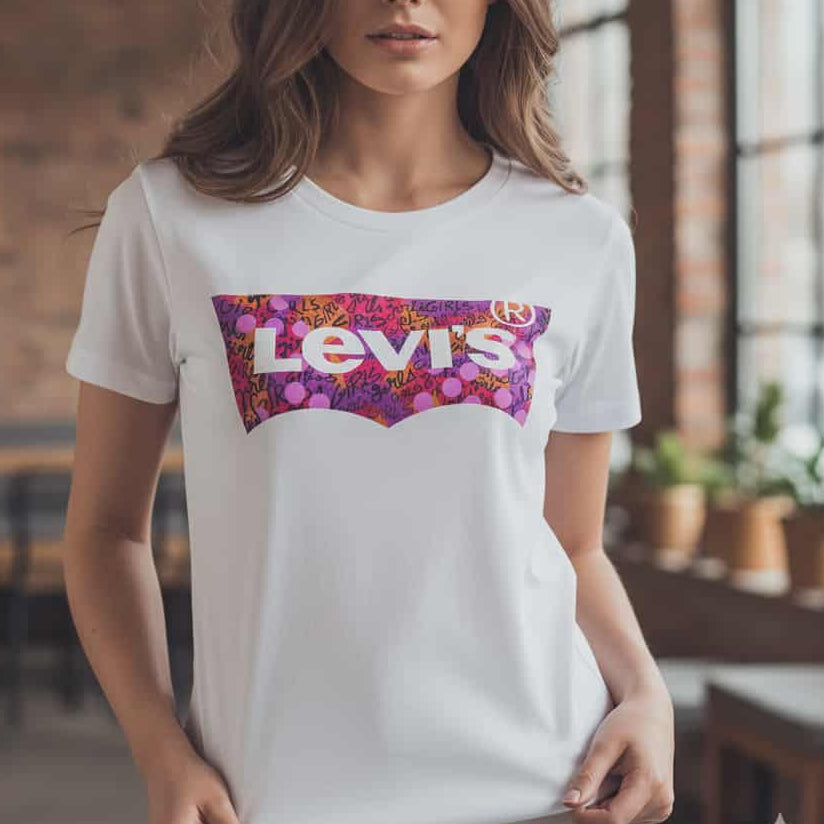 Тениска с принт LV04