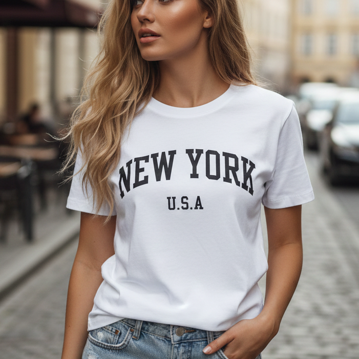 Тениска с принт - OTH06