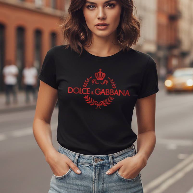 Тениска с принт - DG09