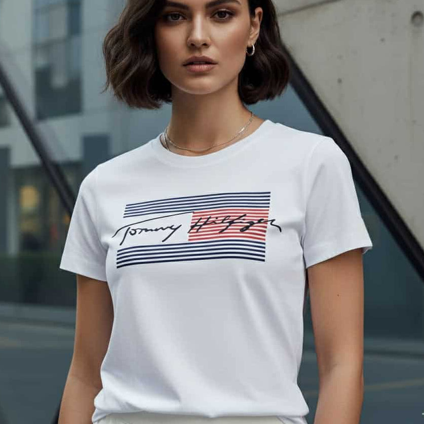 Тениска с принт TH08