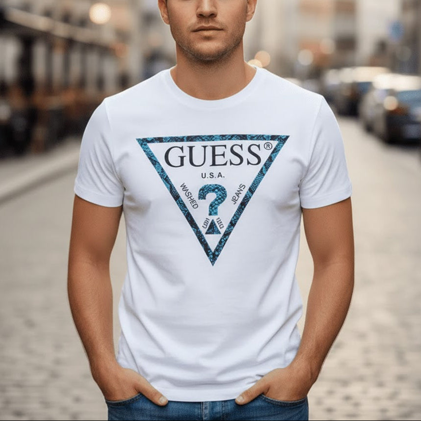 Мъжка тениска с принт - M размер - FashionVibe