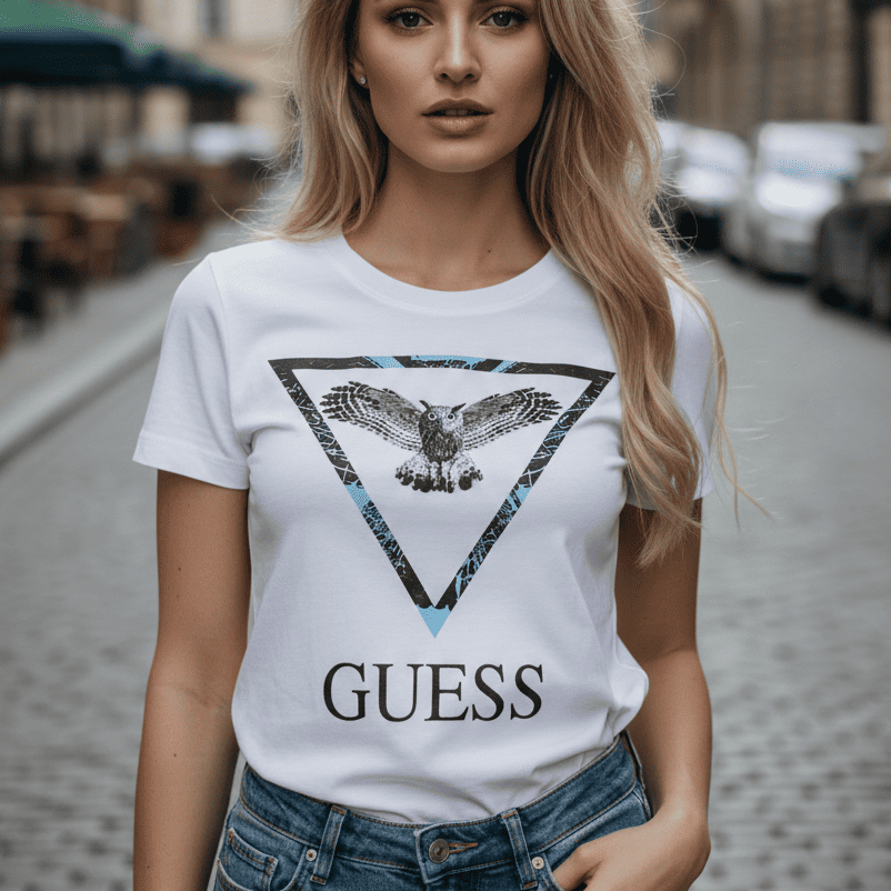 Тениска с принт - GS2030