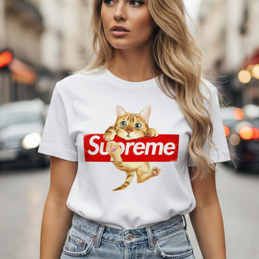 Тениска с принт - OTH16