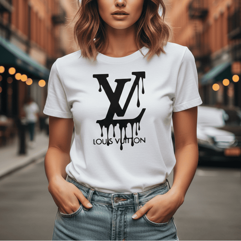 Тениска с принт - DR58