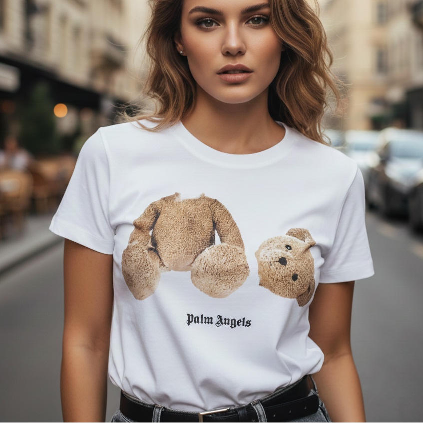 Тениска със златен принт - OTH20