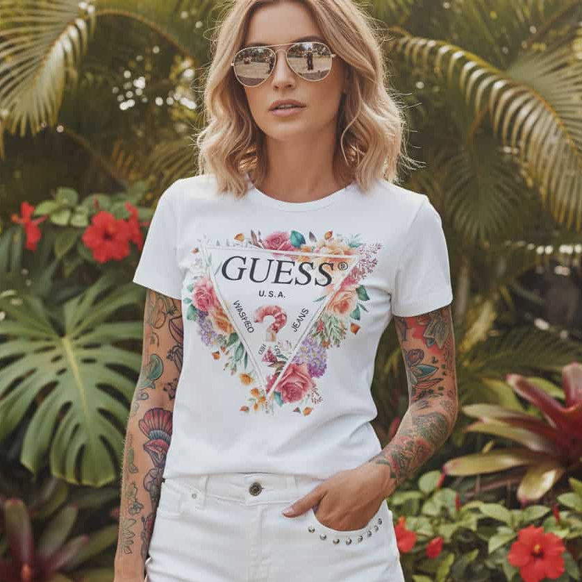 Тениска с Принт GS2014 - FashionVibe