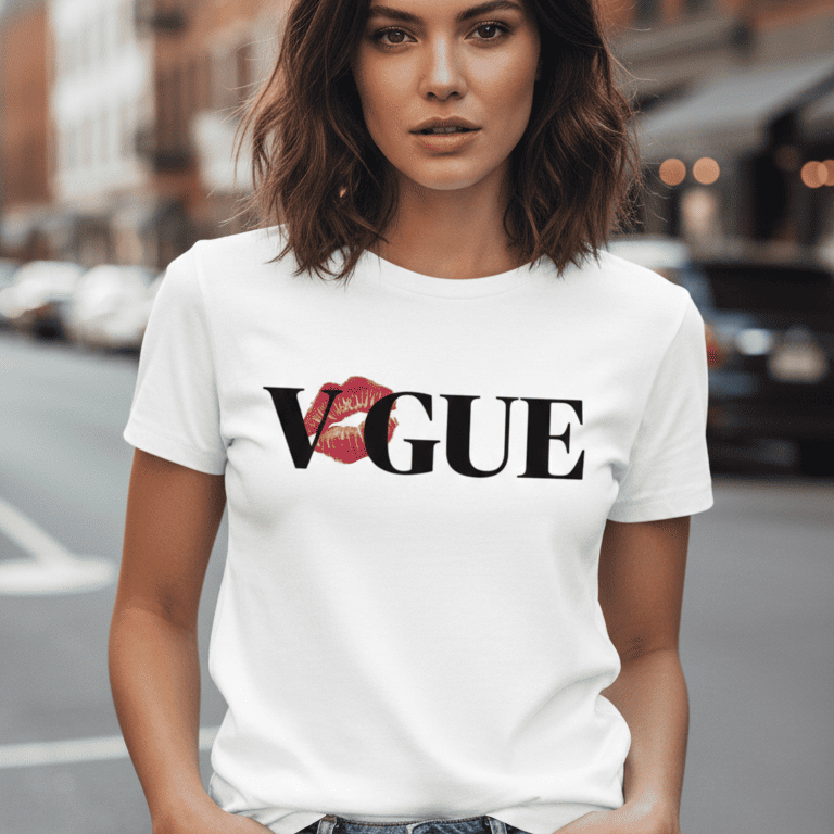 Тениска с принт - DR62