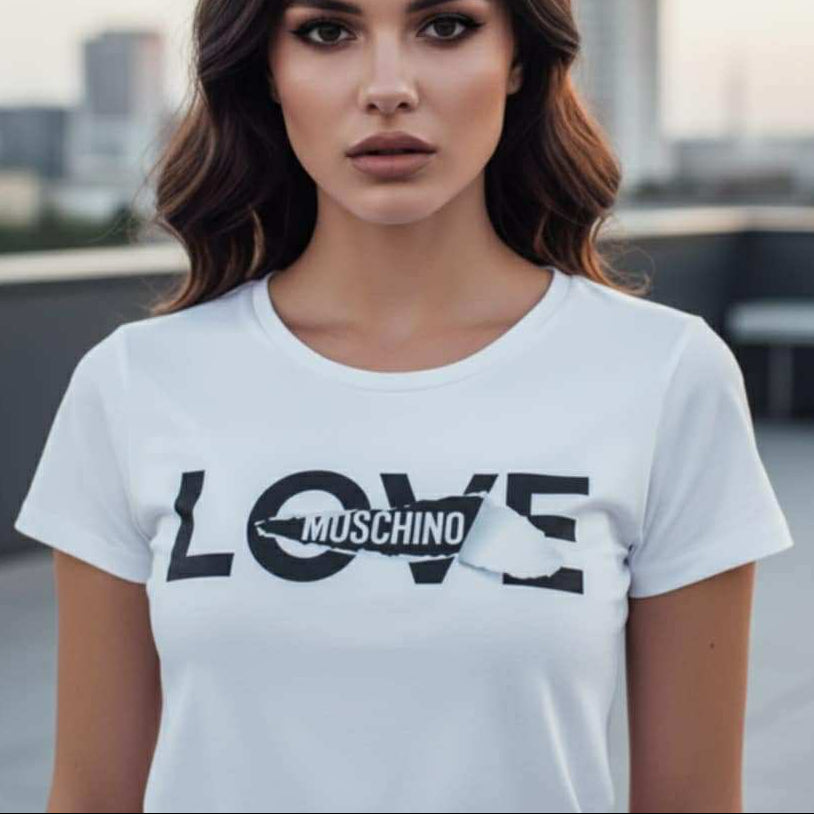 Тениска с принт MS35