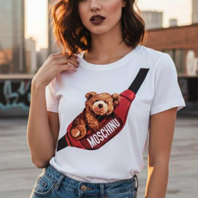 Тениска с принт MS37