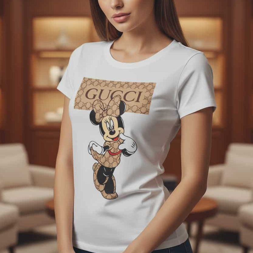 Тениска с принт GG06