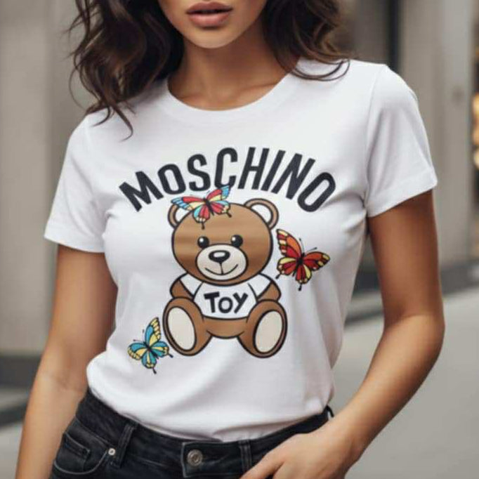 Тениска с принт MS43