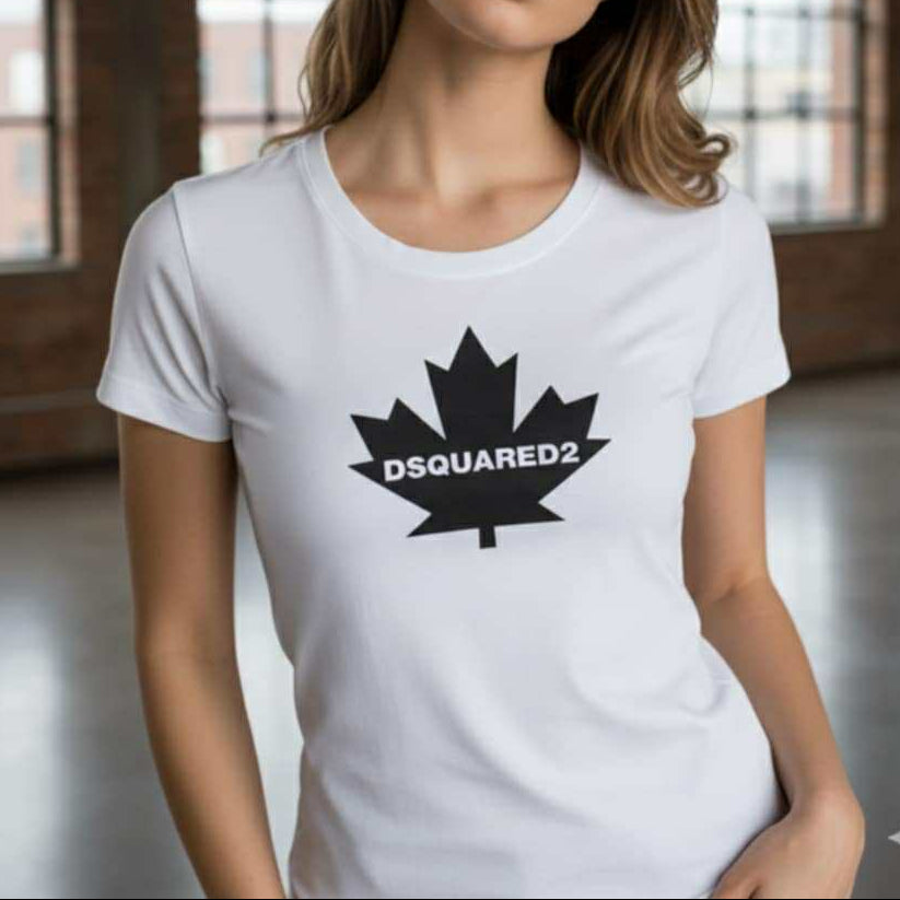 Тениска с принт DSQ01