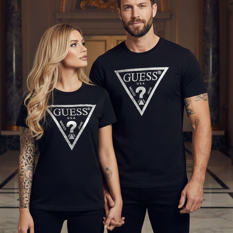 Тениски за двойки Guess