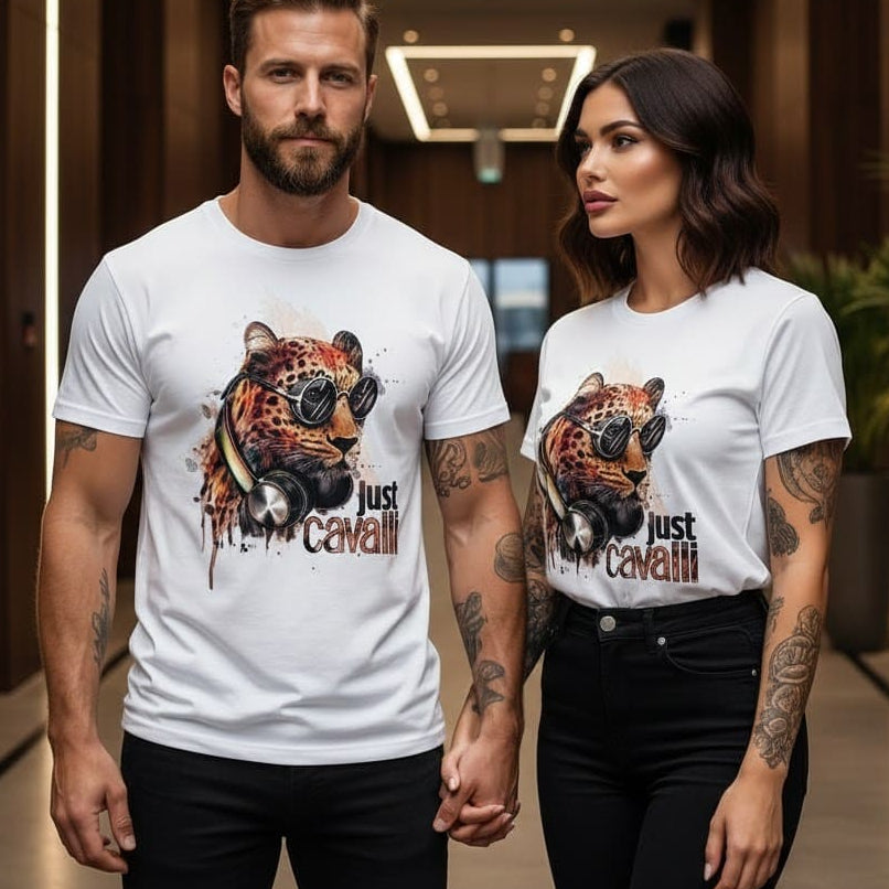 Тениски за двойки с принт 47 - FashionVibe