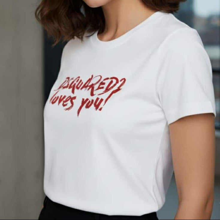 Тениска с принт DSQ05