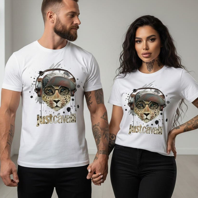 Тениски за двойки с принт 55 - FashionVibe