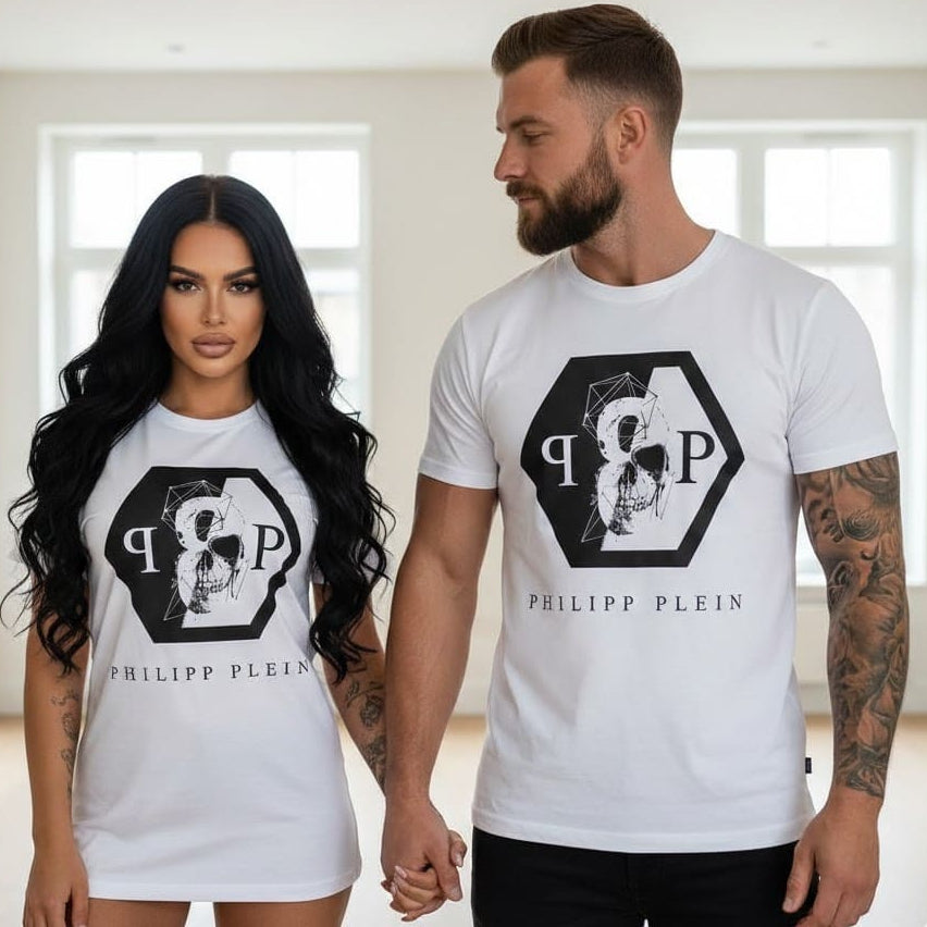 Тениски за двойки с принт 56 - FashionVibe