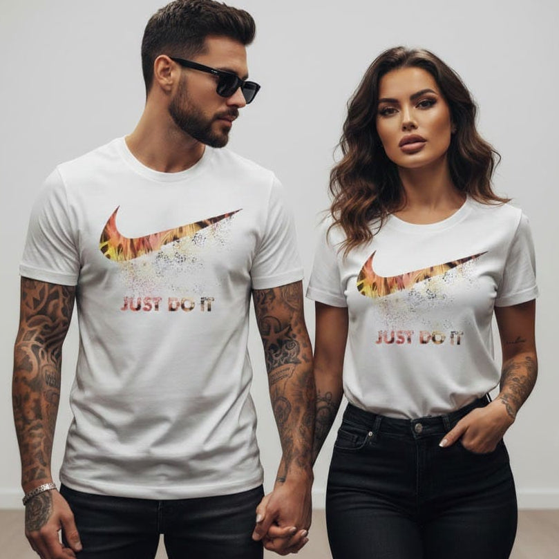 Тениски за двойки с принт 59 - FashionVibe