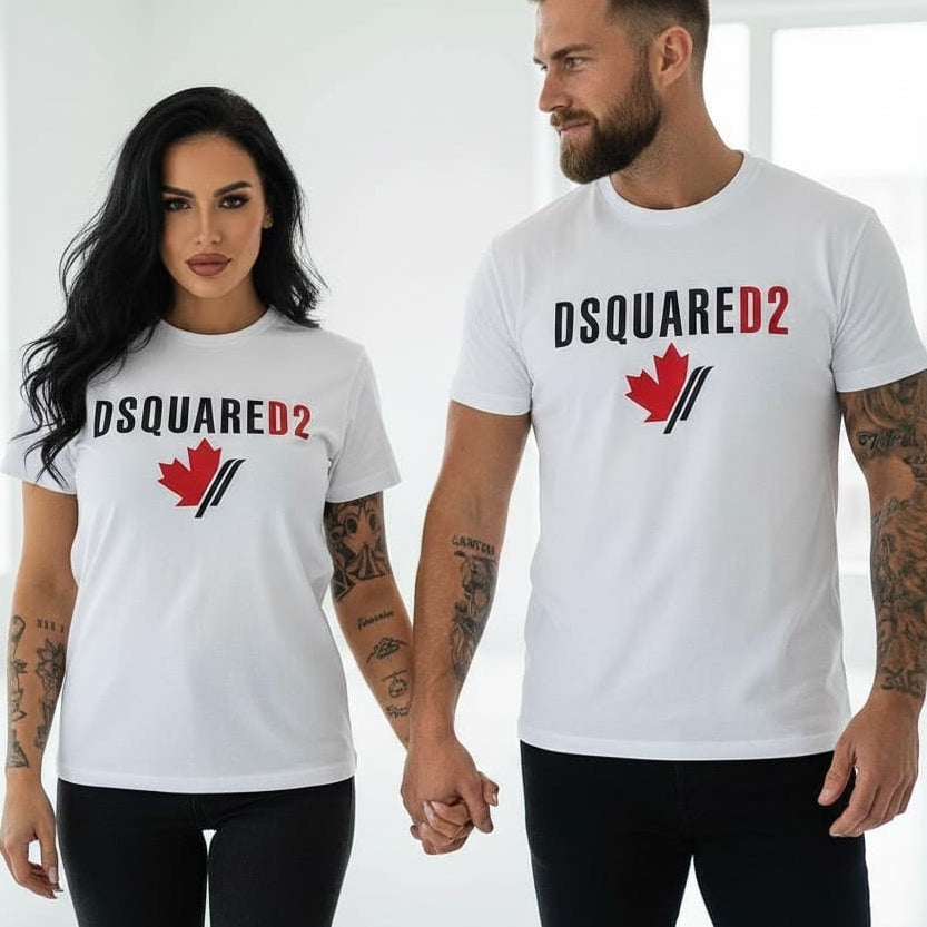 Тениски за двойки с принт 60 - FashionVibe