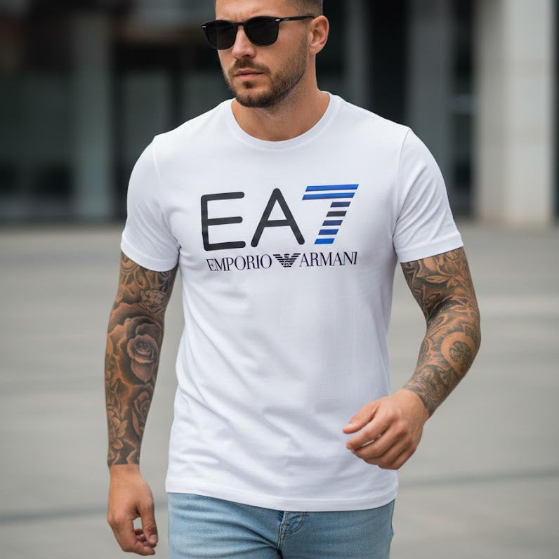 Мъжка тениска с принт 82