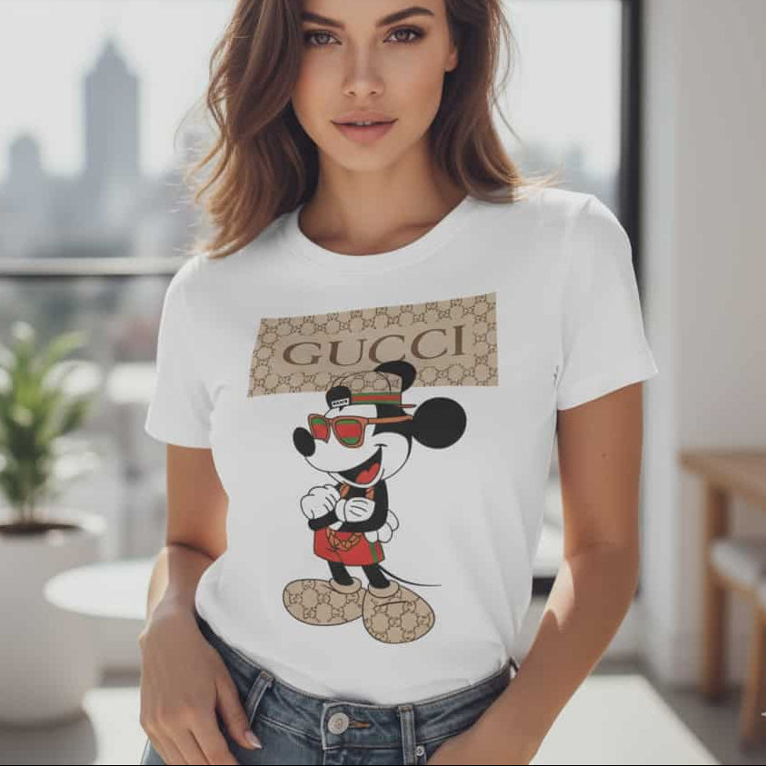 Тениска с принт GG02