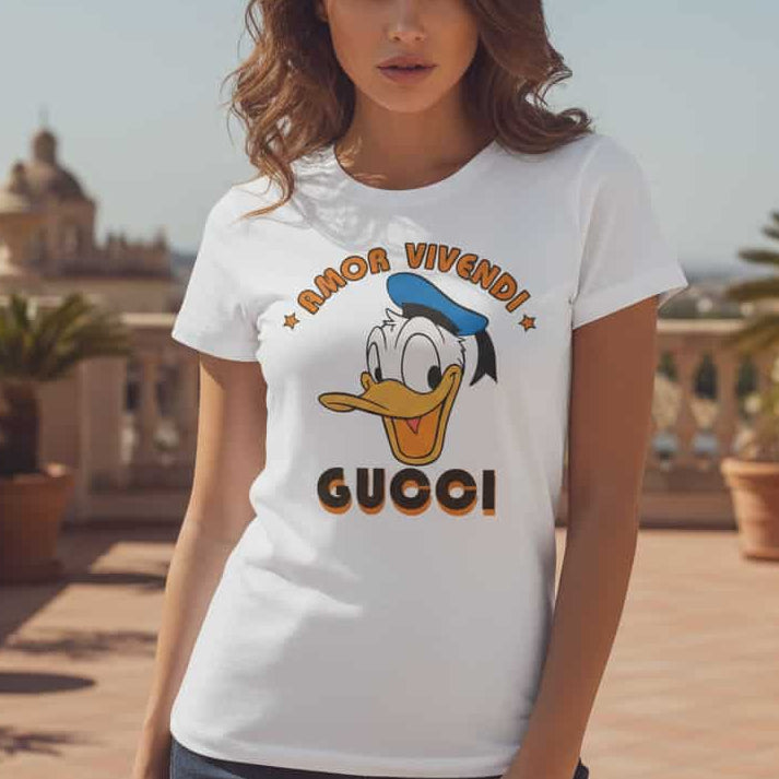 Тениска с принт GG03