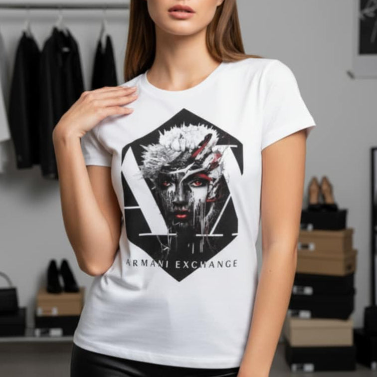 Тениска с принт AR08