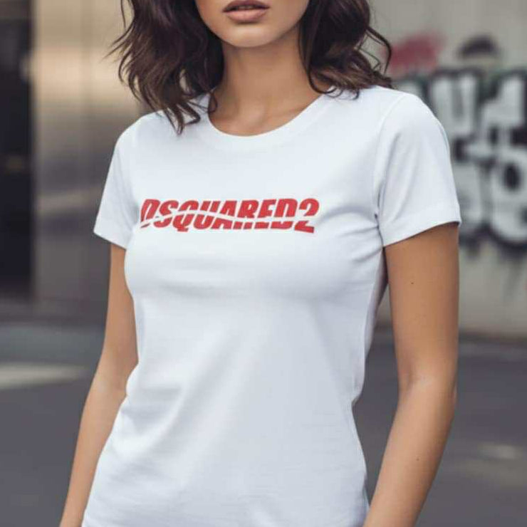 Тениска с принт DSQ31