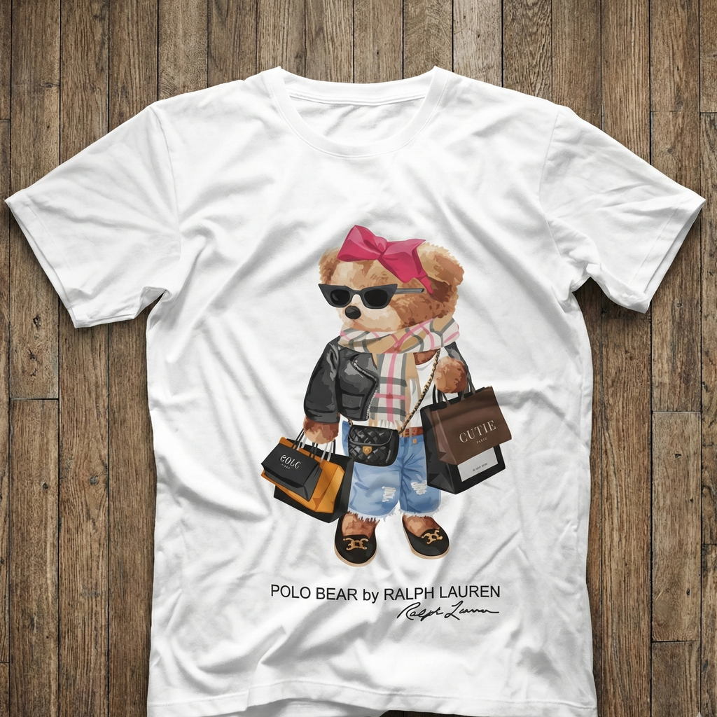 Тениска с принт RL23