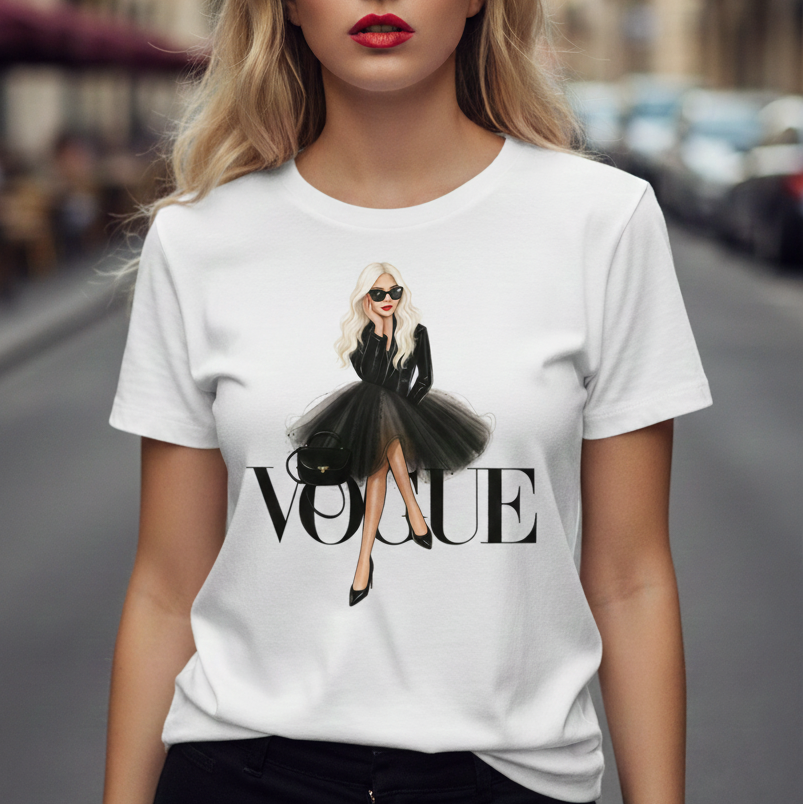 Тениска с принт - DR63