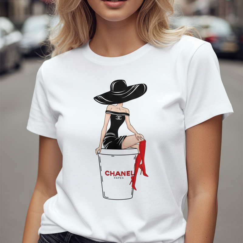 Тениска с принт - CH05