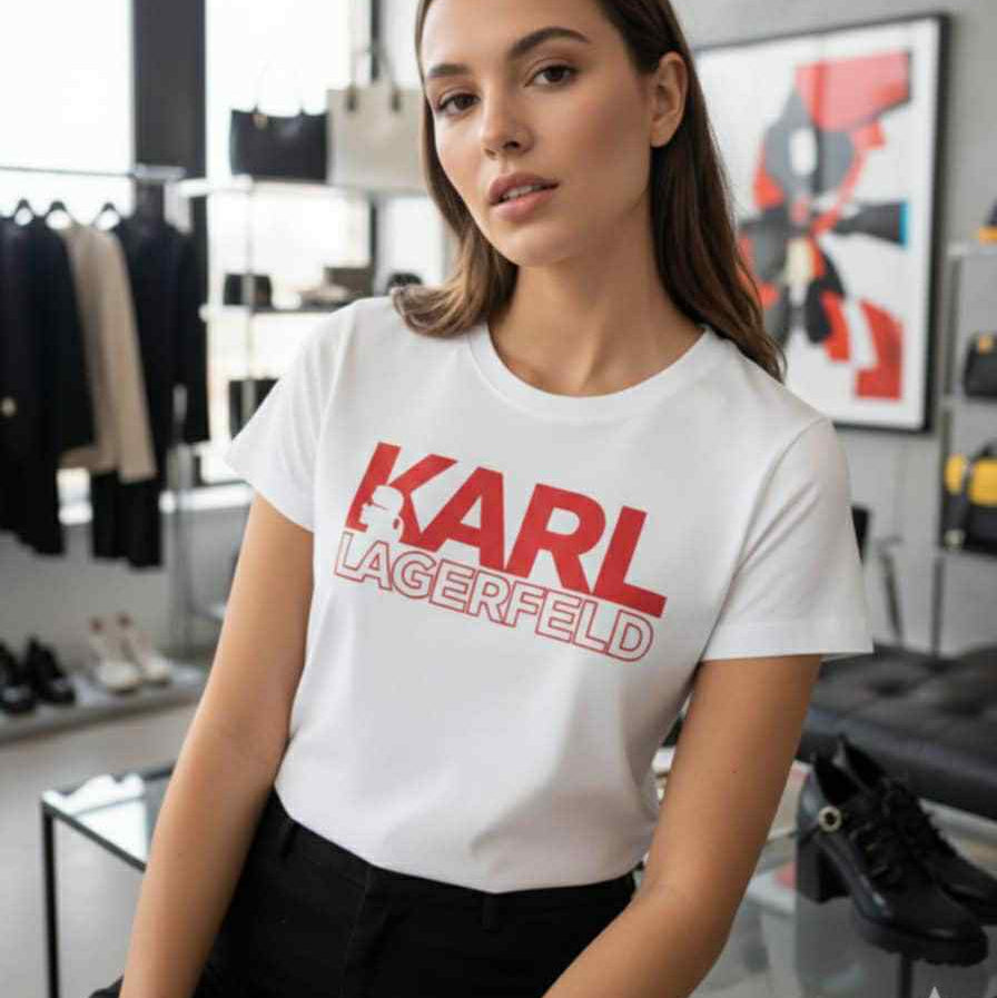 Тениска с принт KL54