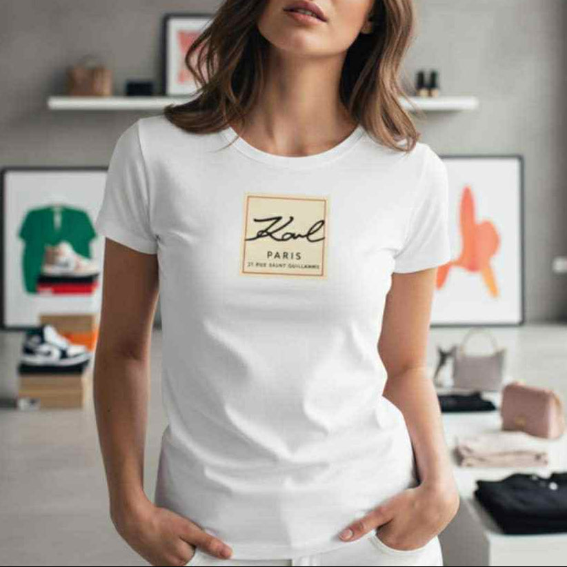 Тениска с принт KL57