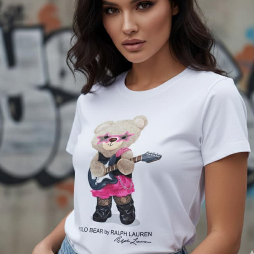 Тениска с принт RL02