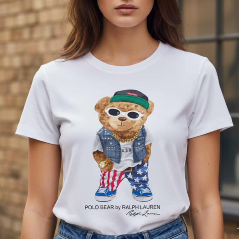 Тениска с принт RL03