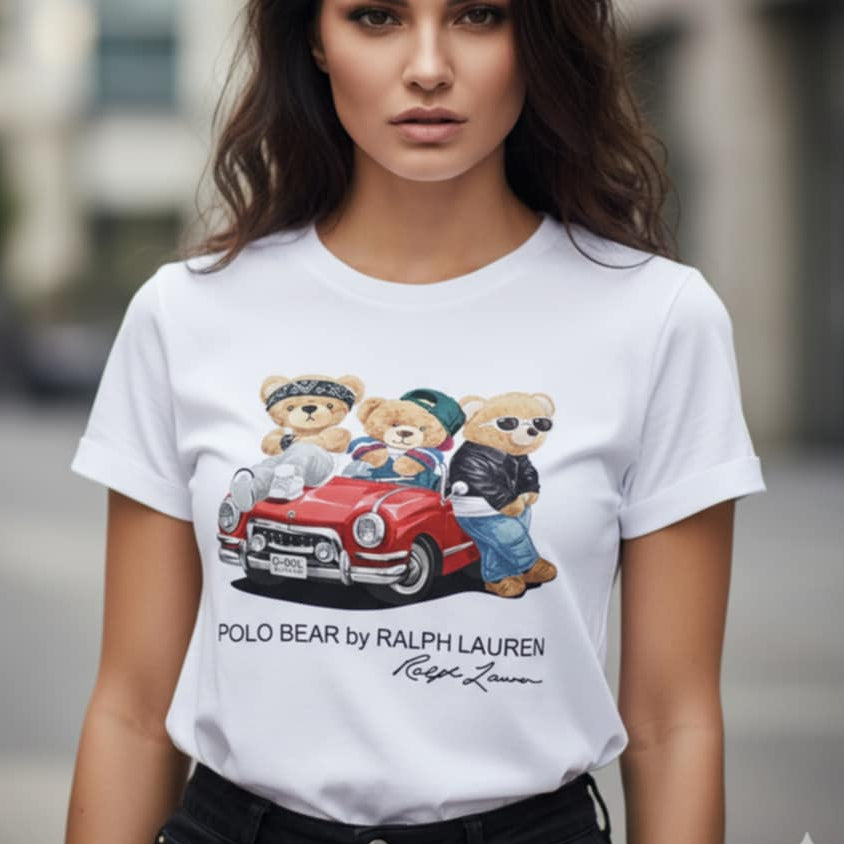 Тениска с принт RL06