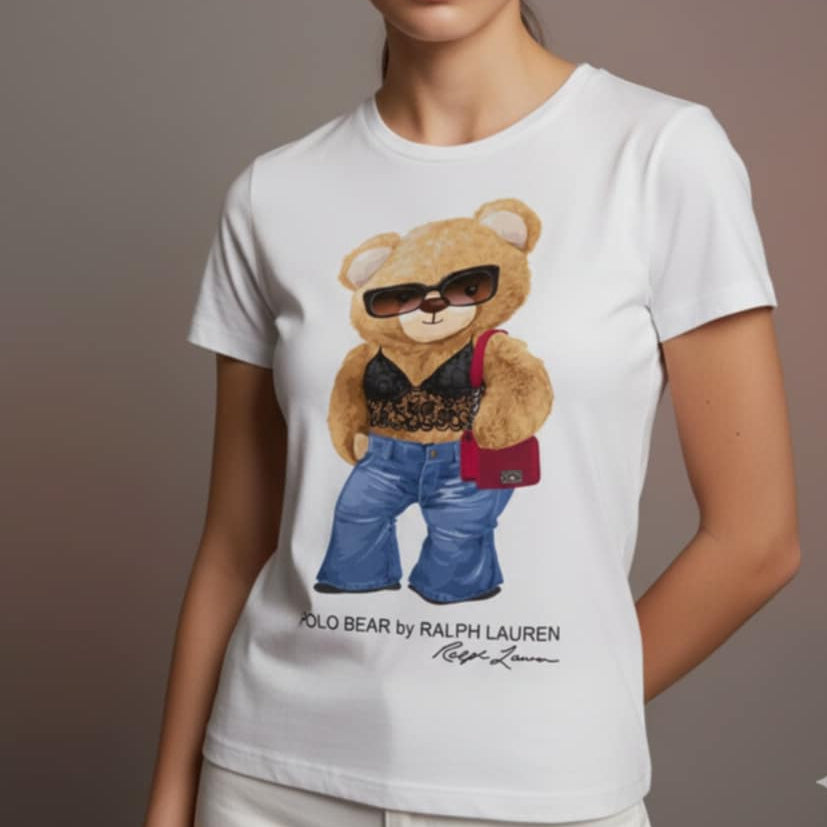 Тениска с принт RL09