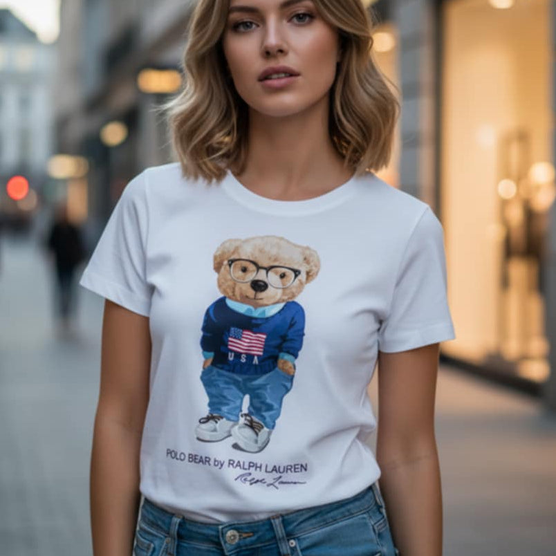 Тениска с принт RL16