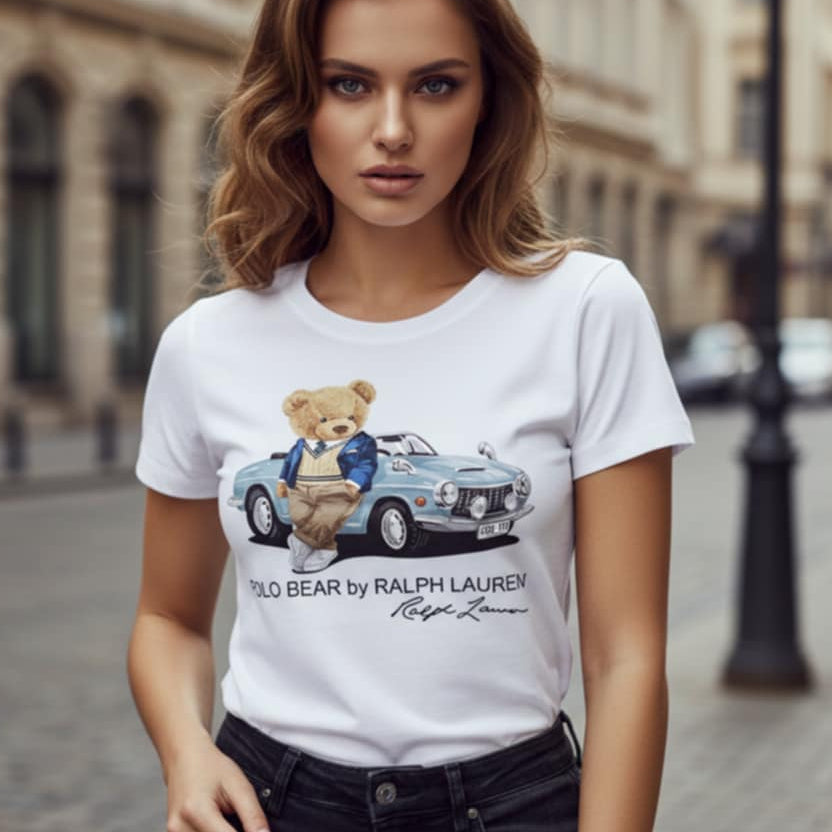 Тениска с принт RL17