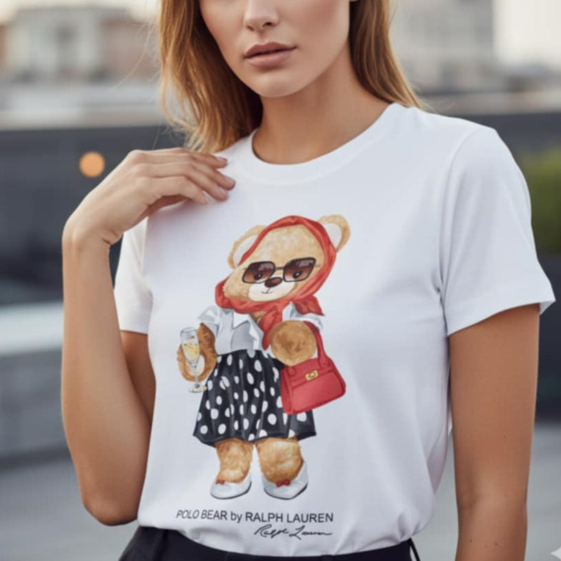 Тениска с принт RL21