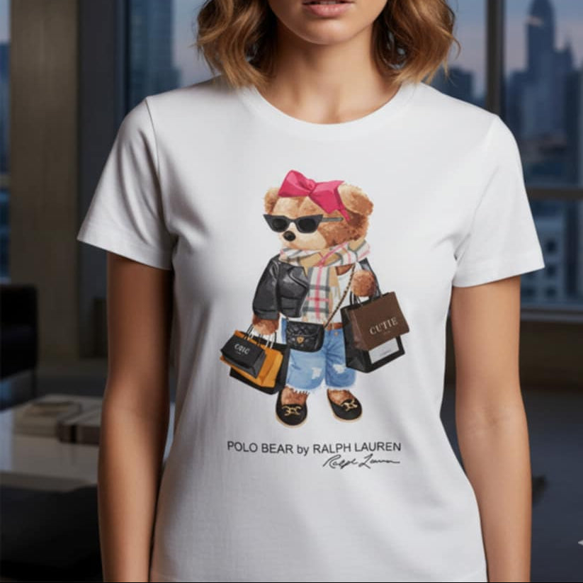 Тениска с принт RL23