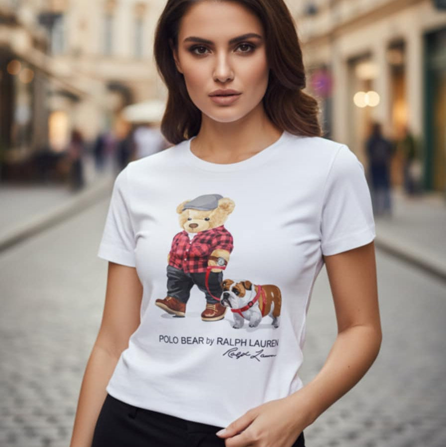 Тениска с принт RL29