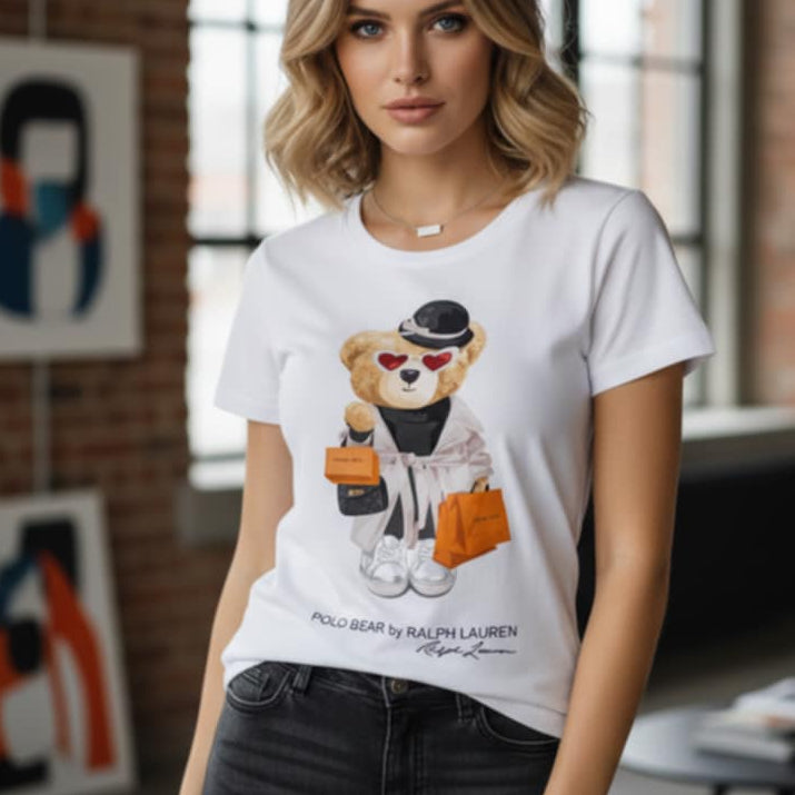 Тениска с принт RL33