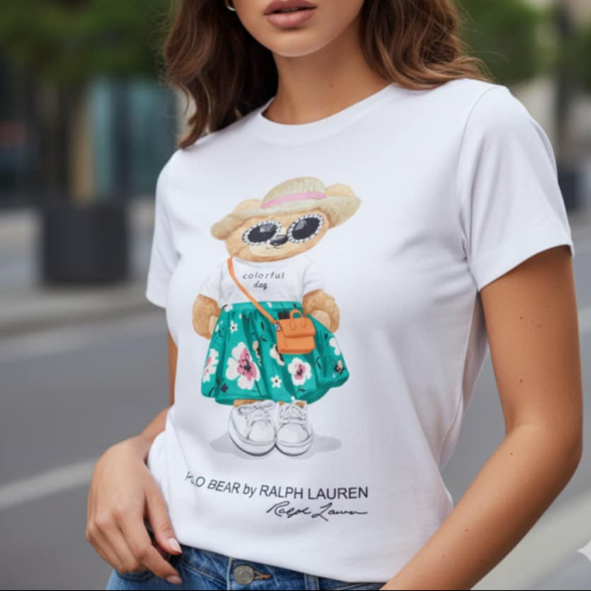 Тениска с принт RL34