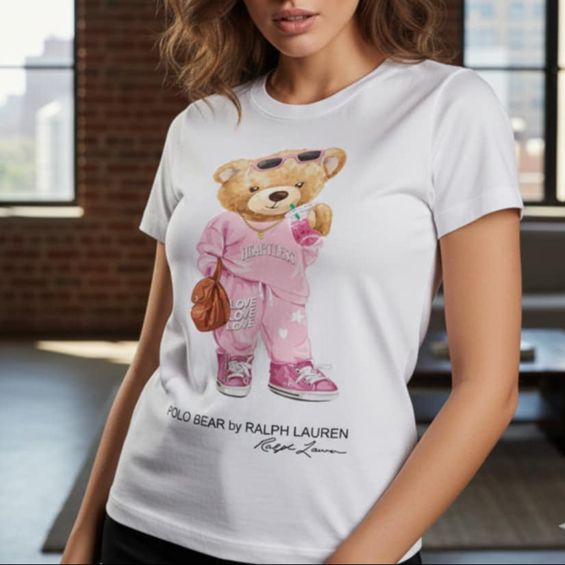 Тениска с принт RL37