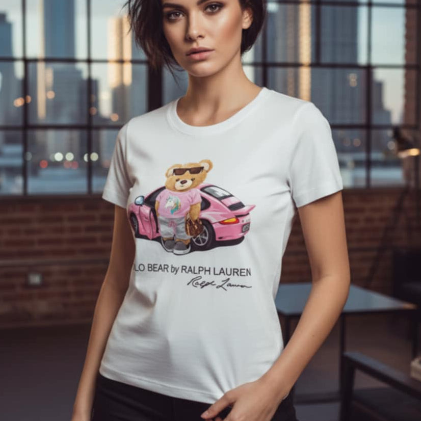 Тениска с принт RL39