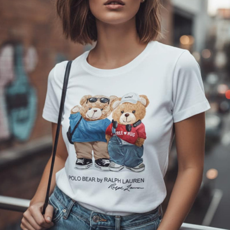 Тениска с принт RL40