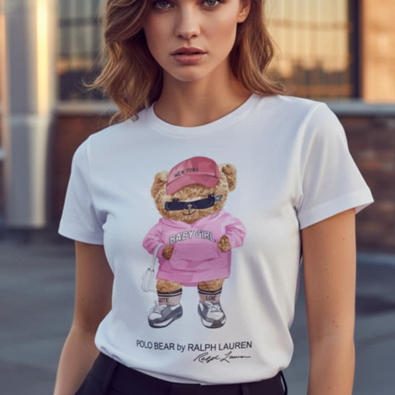 Тениска с принт RL41