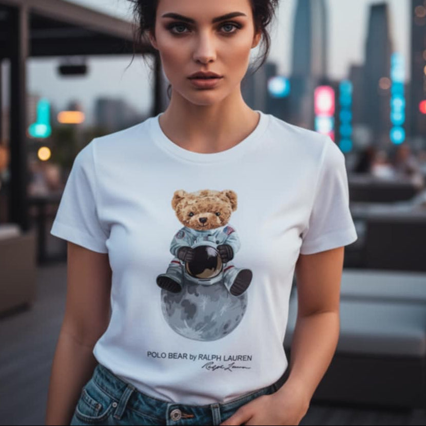 Тениска с принт RL42